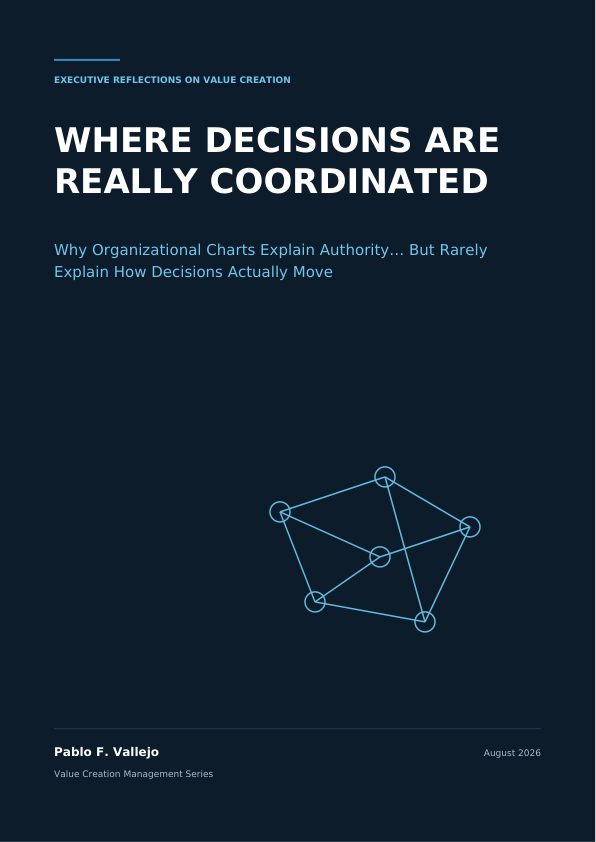 Where Decisions Are Really Coordinated — original cover